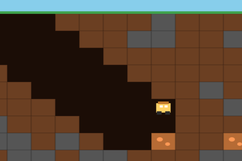 Mini Miner game screenshot